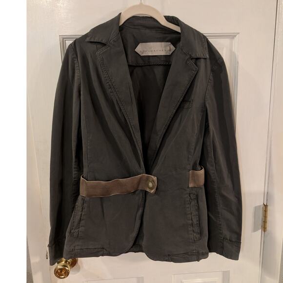 Dorothee Schumacher Jackets & Blazers - Schumacher | Gray Distressed One Snap Jacket | Size Large